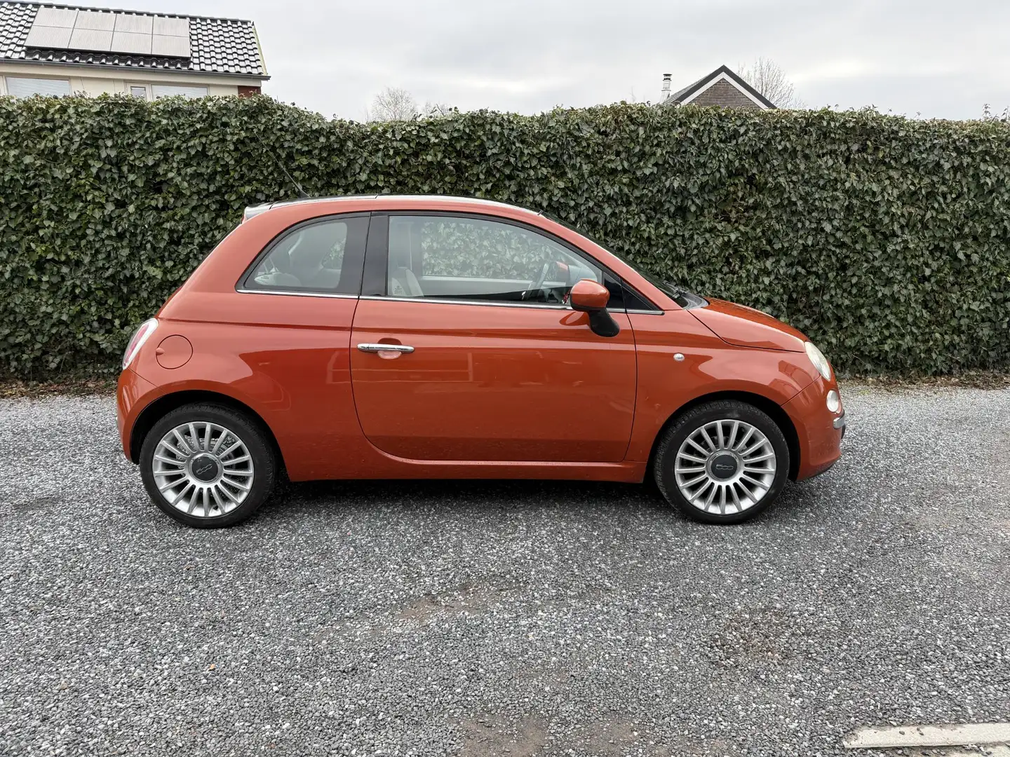 Fiat 500 1.2 Lounge | Panoramadak | Autom. Airco | Elekt. R Rot - 2