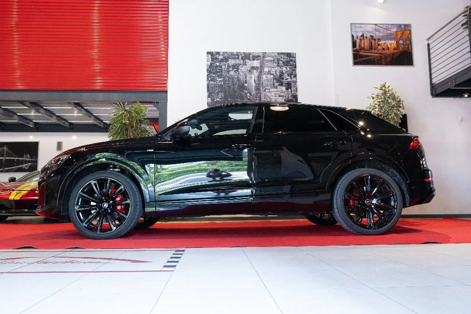 Audi Q8 SUV 50 TDI 286 CV 2X S line edition ABSOLUTE BLACK Nero - 1