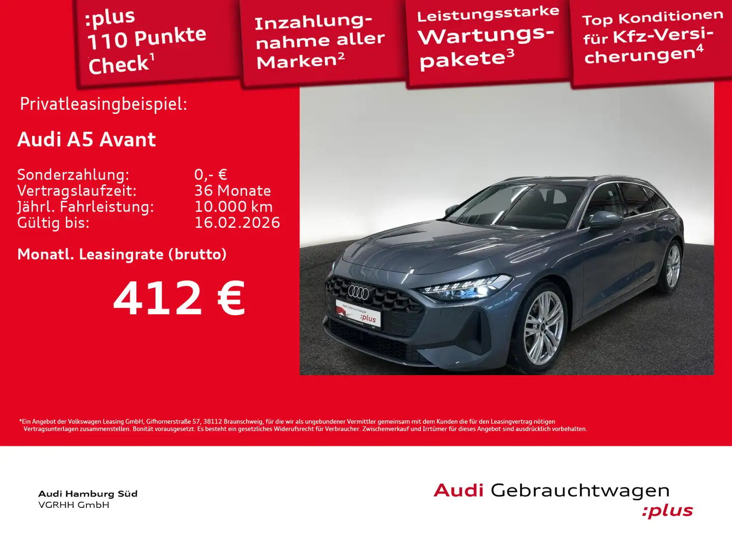 Audi A5 TFSI S tronic NAVI/KAMERA/ACC/LED-PLUS Blau - 1