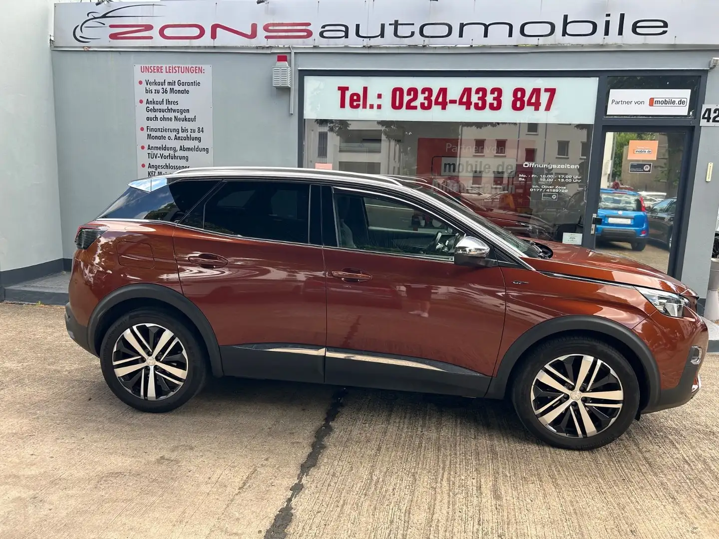 Peugeot 3008 GT 2.0 Diesel Auto.+Kamera+Navi+Alcantara+ Braun - 1