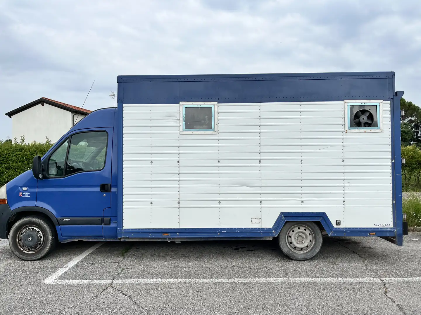 Renault Master Master 2 - Van trasporto cavalli Niebieski - 2