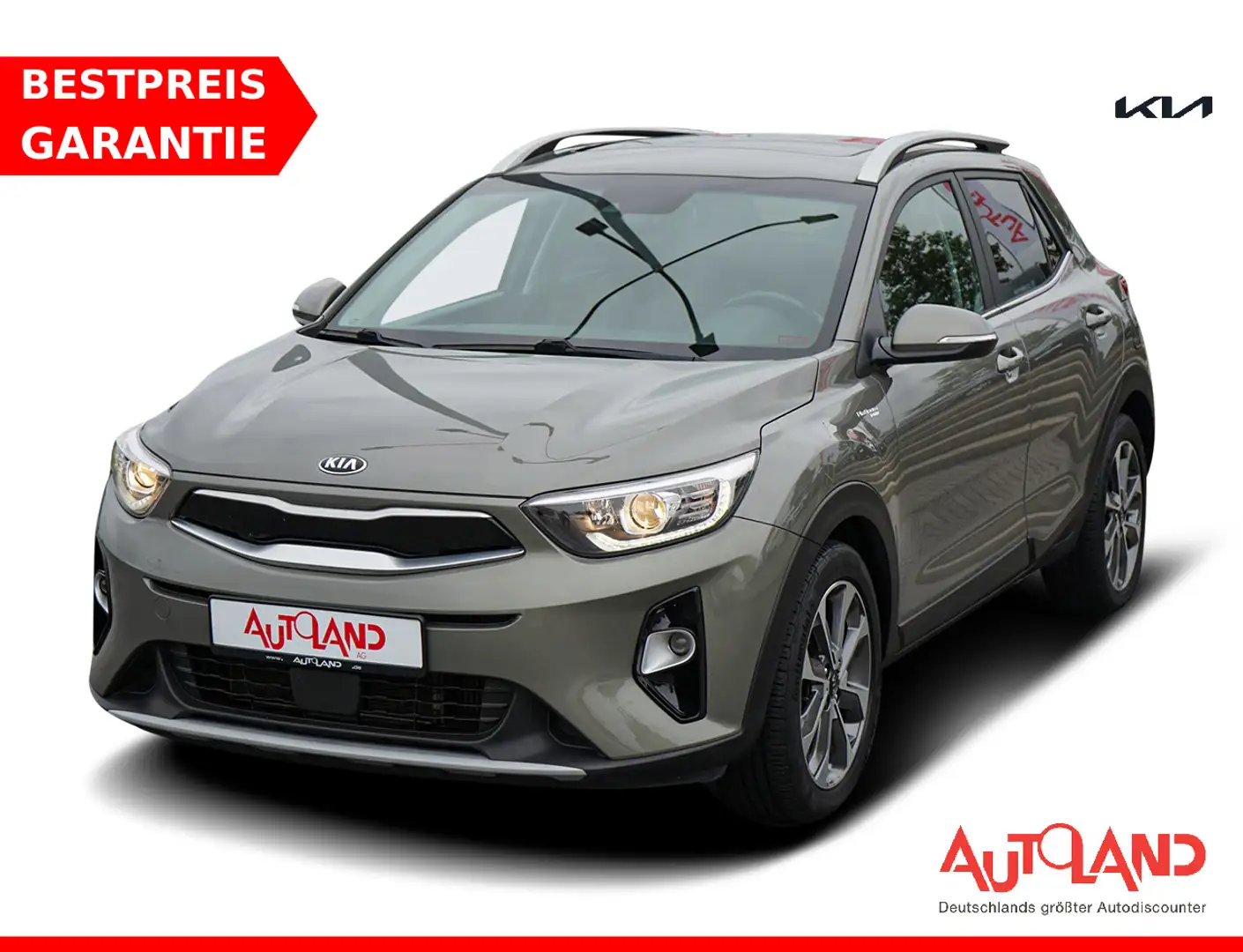 Kia Stonic 1.0 T-GDI Platinum Navi Kamera DAB PDC Grau - 1