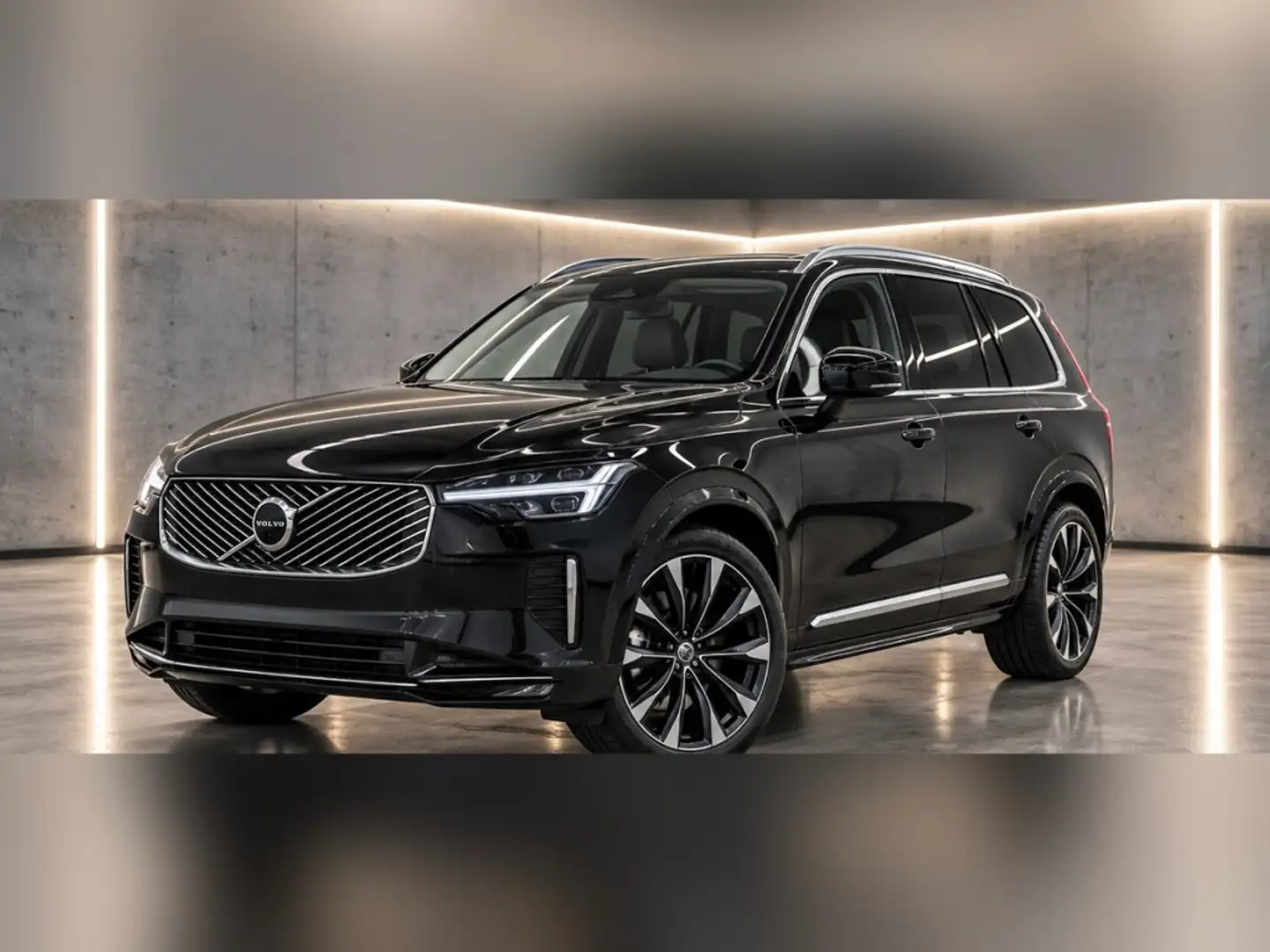 Volvo XC90 T8 Ultra Dark AWD Aut. Negro - 2