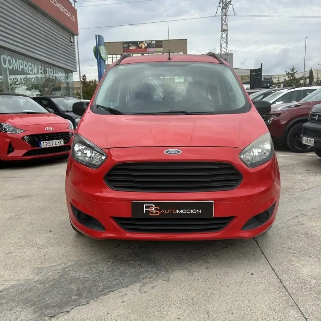 Ford Tourneo Courier 1.0 Ecoboost Trend Rojo - 2