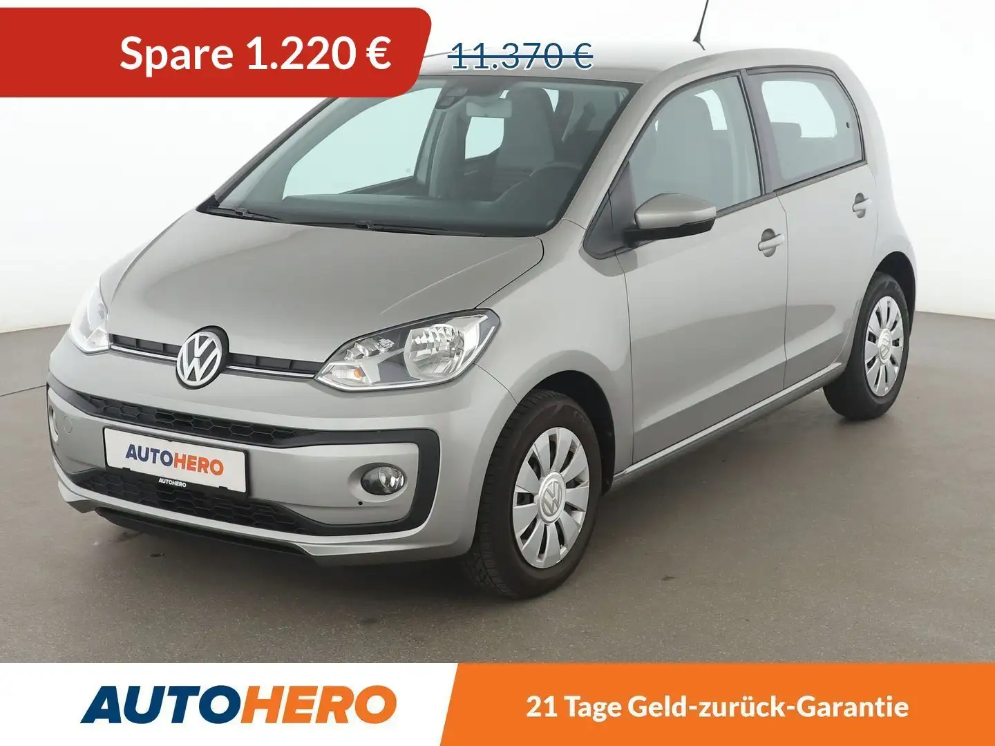 Volkswagen up! 1.0 Move up! BlueMotion*TEMPO*SHZ*KLIMA* Gris - 1