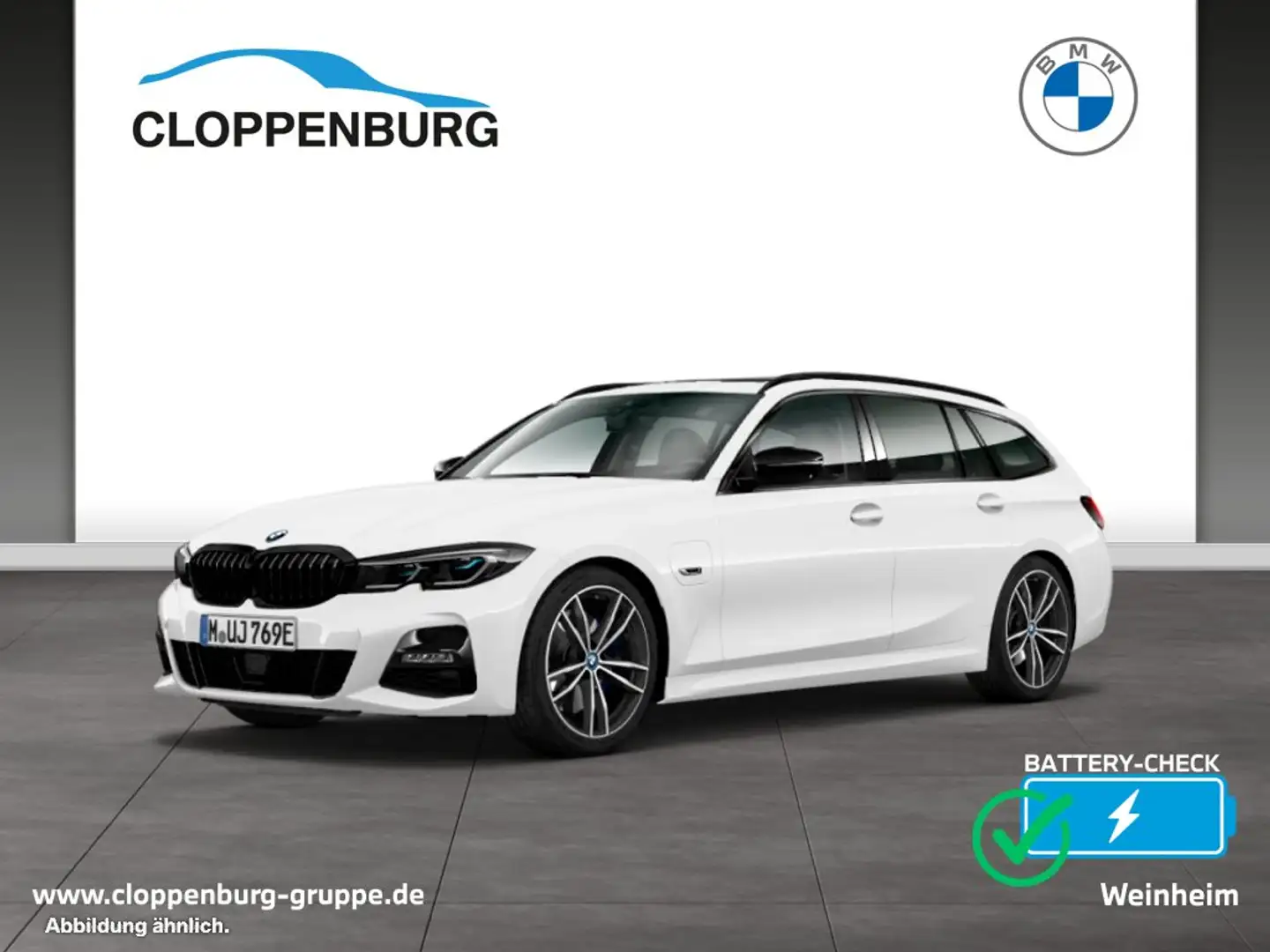 BMW 330 e xDrive Touring Head-Up+AHK+Navi+Pano+360° Wit - 1