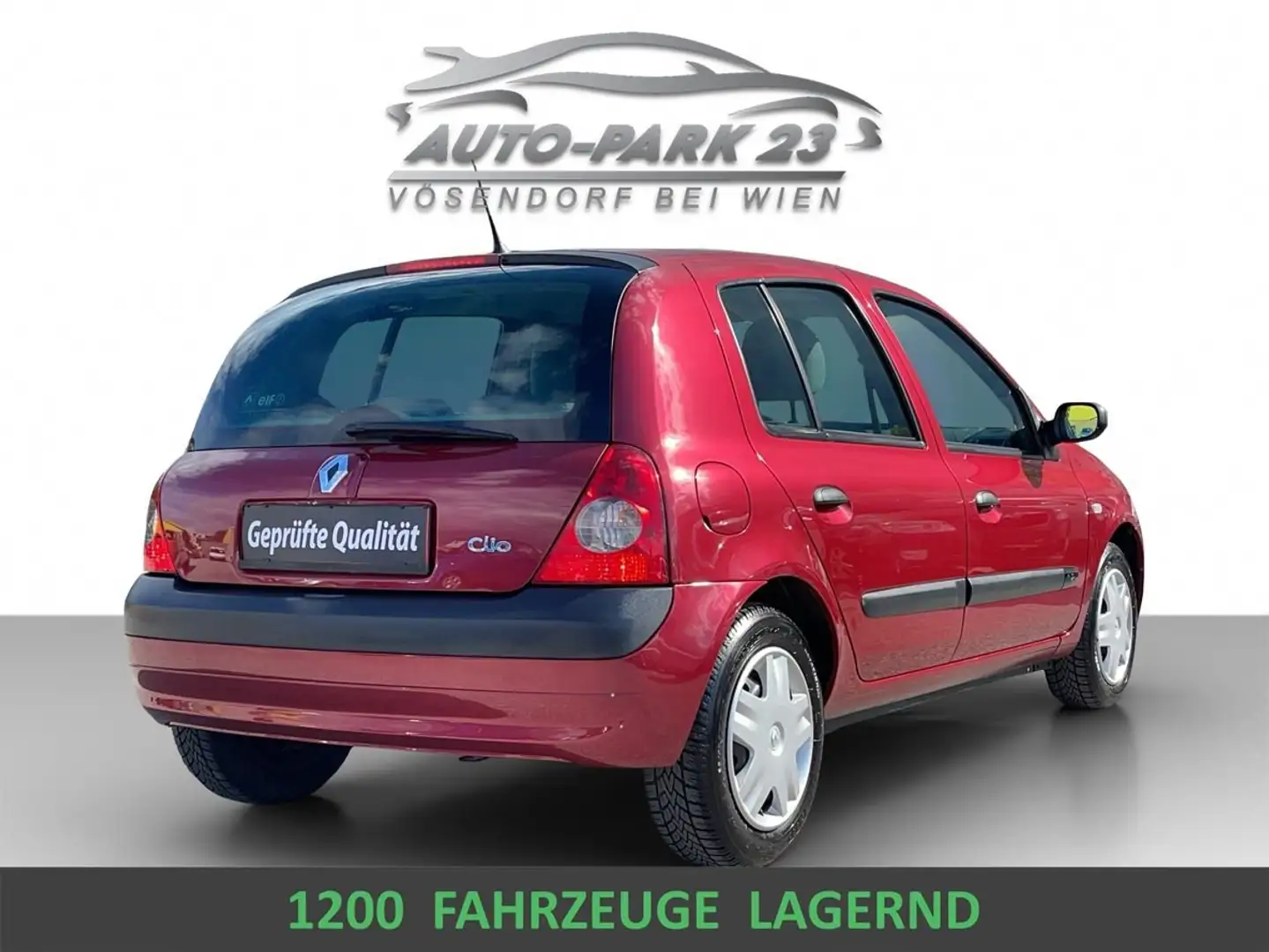 Renault Clio 1,2**NUR 35.000KM**1.BESITZ*NEUES-PICKERL 9/2026 Rouge - 2