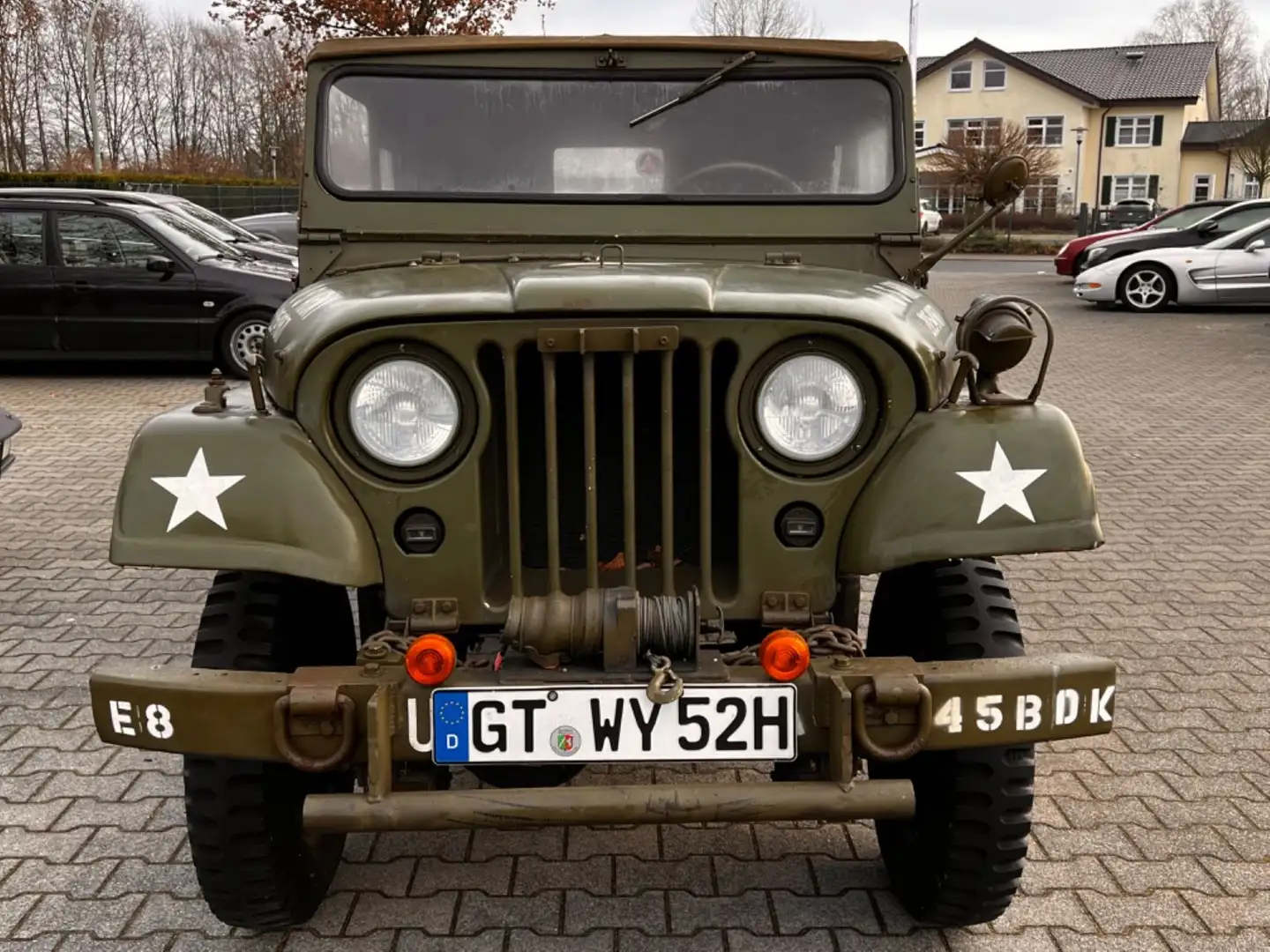 Jeep Willys JEEP & Strick Willy`s Cargo Trailer Groen - 2