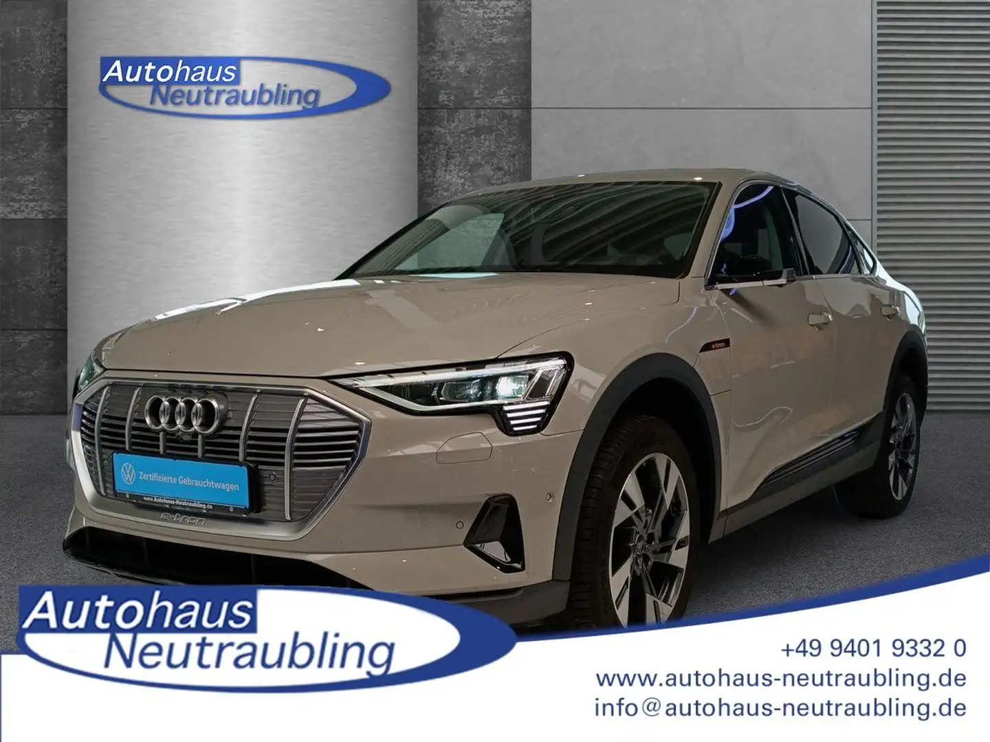 Audi e-tron 50 QUATTRO 313 PS Beige - 1