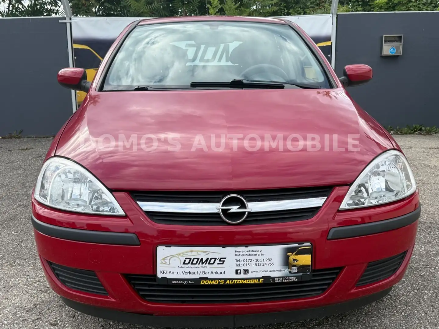 Opel Corsa 1.2 1.HAND Viele Neuteile Rot - 2