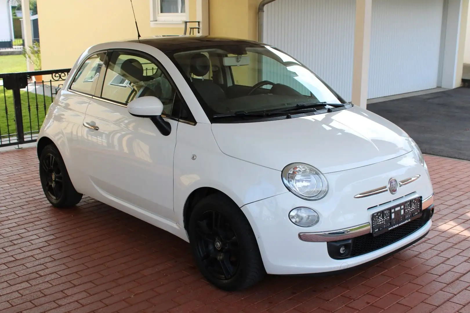 Fiat 500 **PANO/KLIMA/8-FACH** Blanc - 2