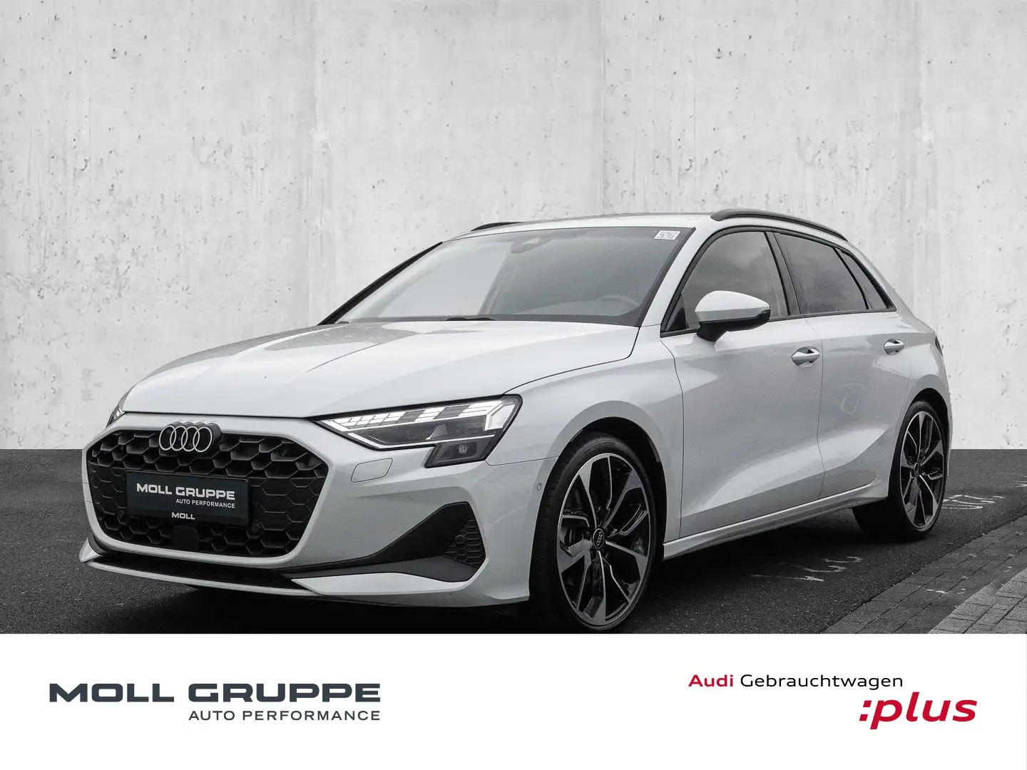Audi A3 Sportback 35 TDI 110(150)  S tronic AHK AUT Weiß - 1