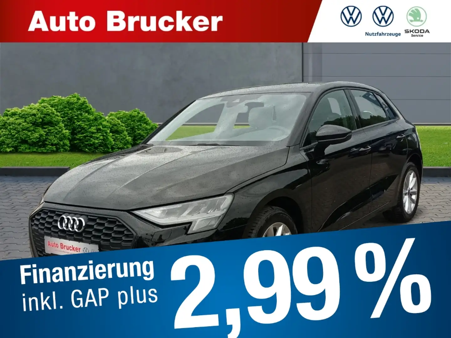 Audi A3 Sportback 35 1.5 TFSI+Apple Carplay+DAB+Sitzheizun Schwarz - 1