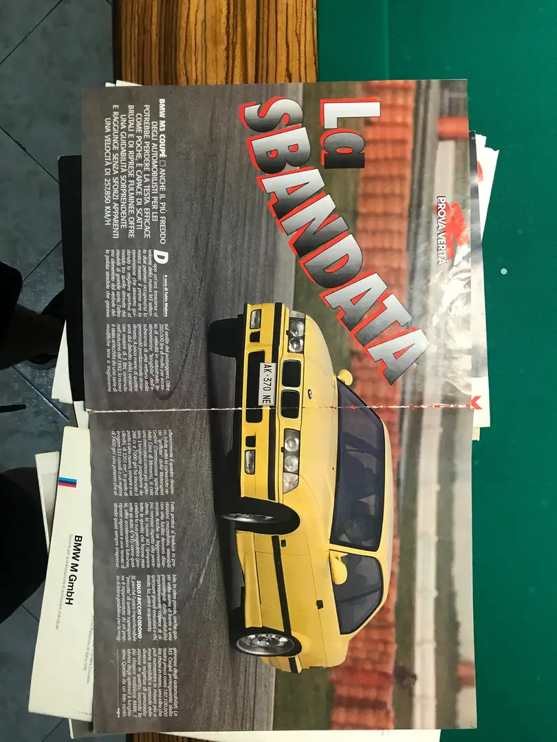 BMW M3 Serie 3 E36 Coupe Coupe 3.2 Sárga - 2