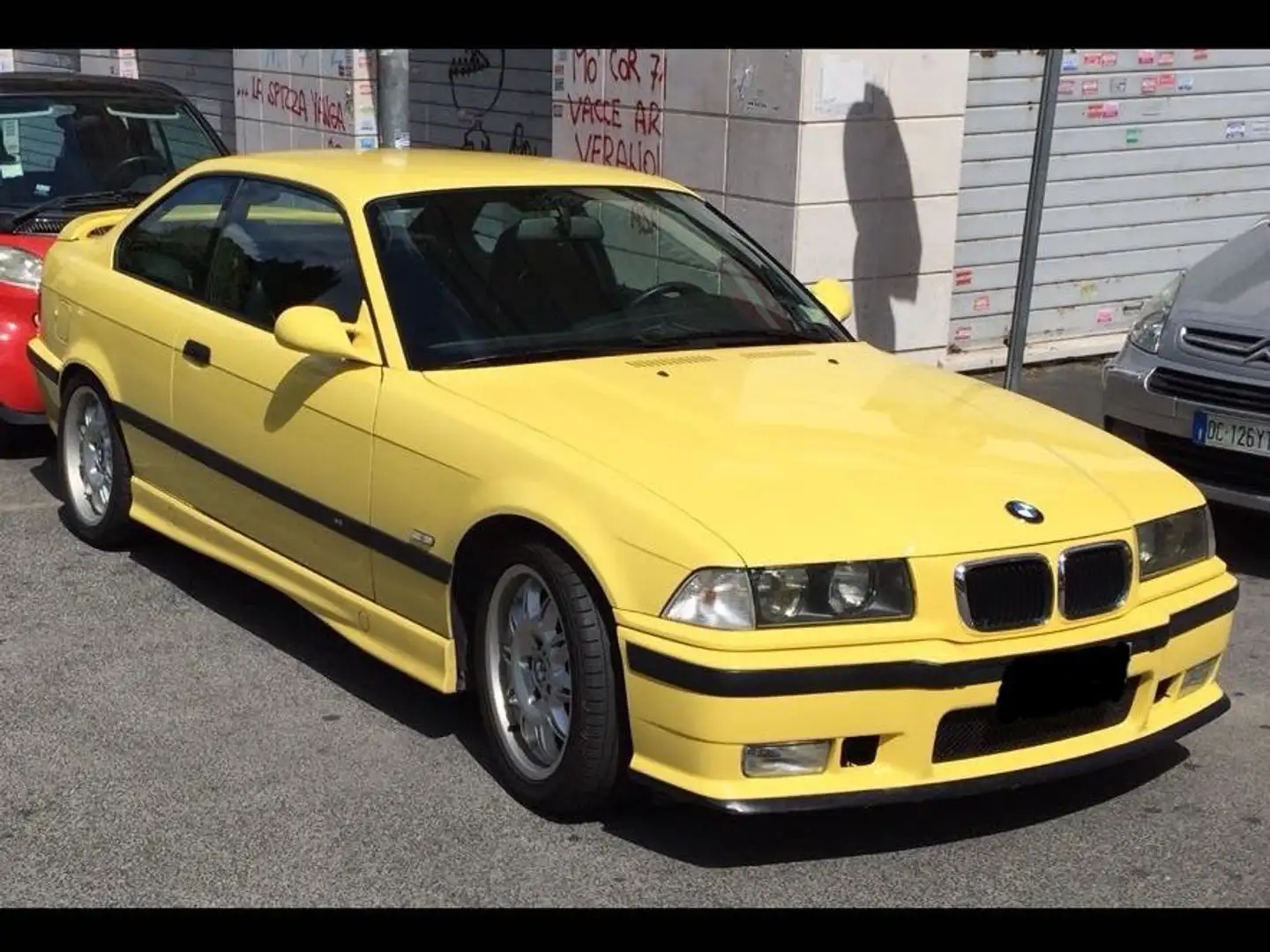 BMW M3 Serie 3 E36 Coupe Coupe 3.2 Giallo - 2