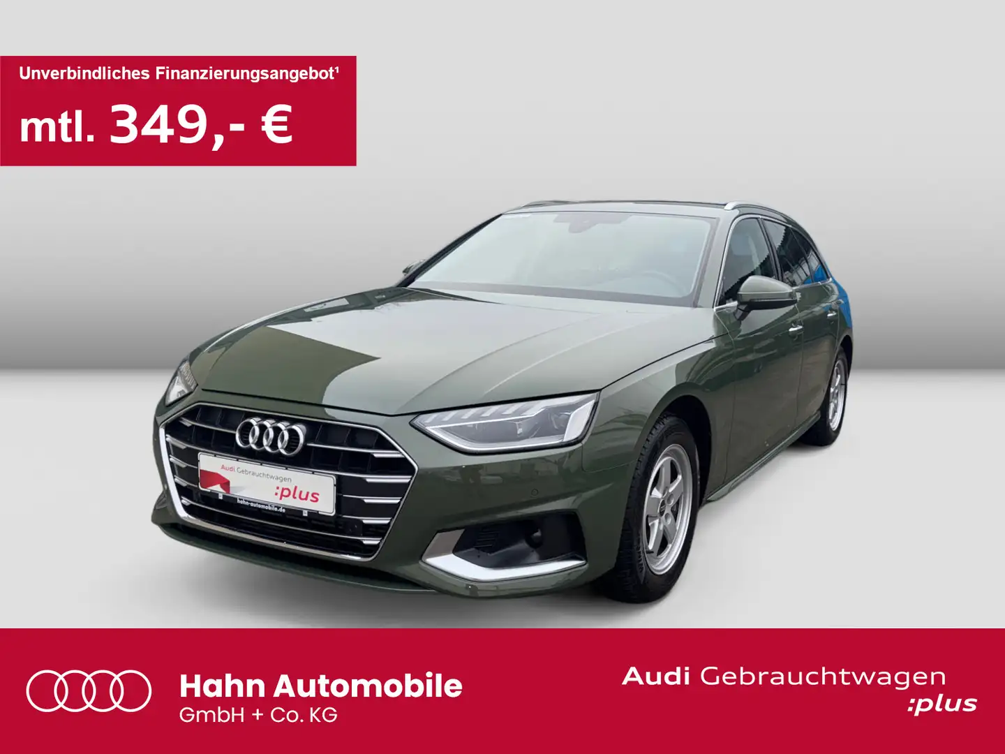 Audi A4 advanced 35TFSI S-trc AHK LED Navi Sitz Grün - 1
