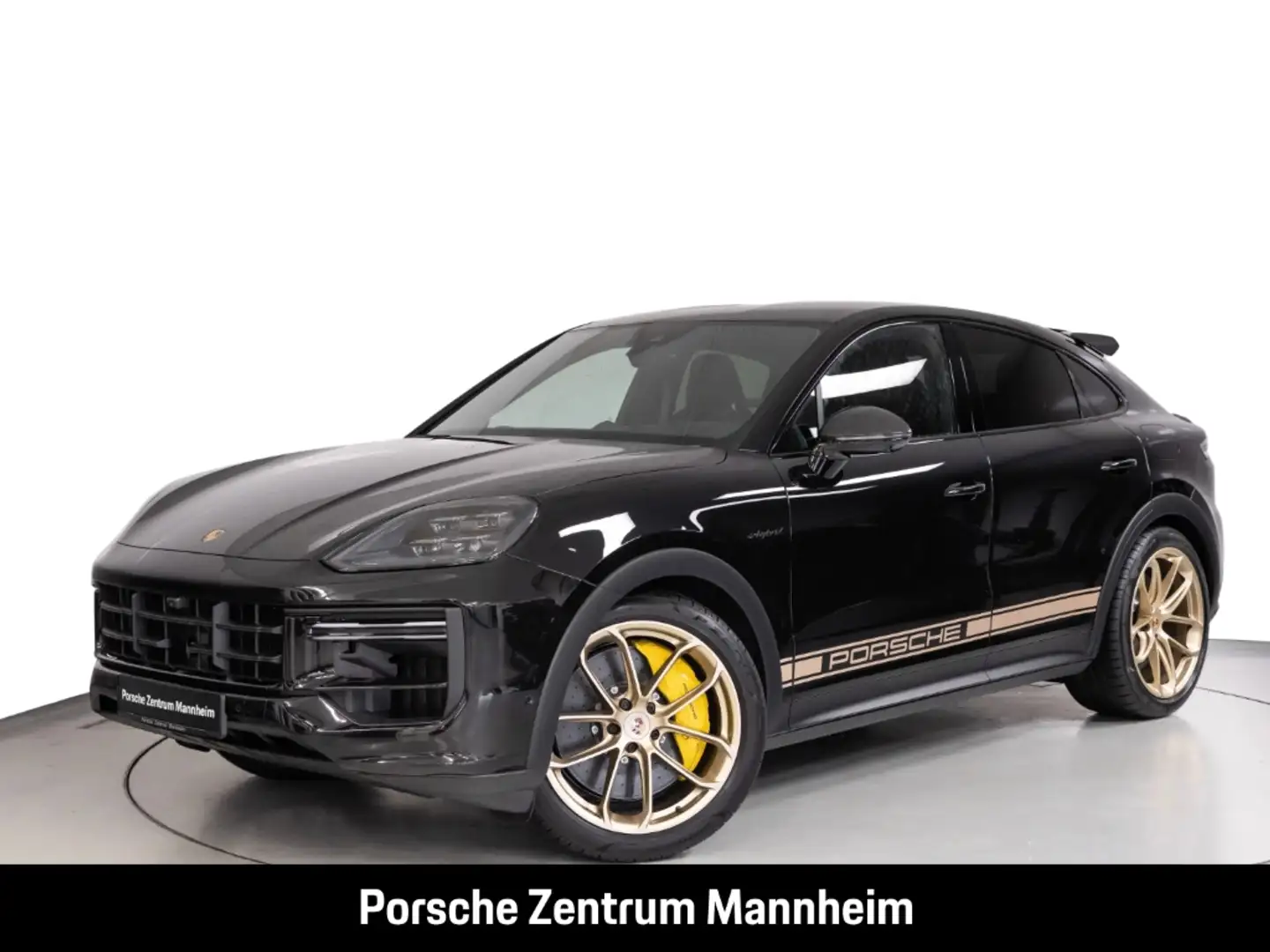 Porsche Cayenne Turbo E-Hybrid Coupe mit GT-Paket Zwart - 1