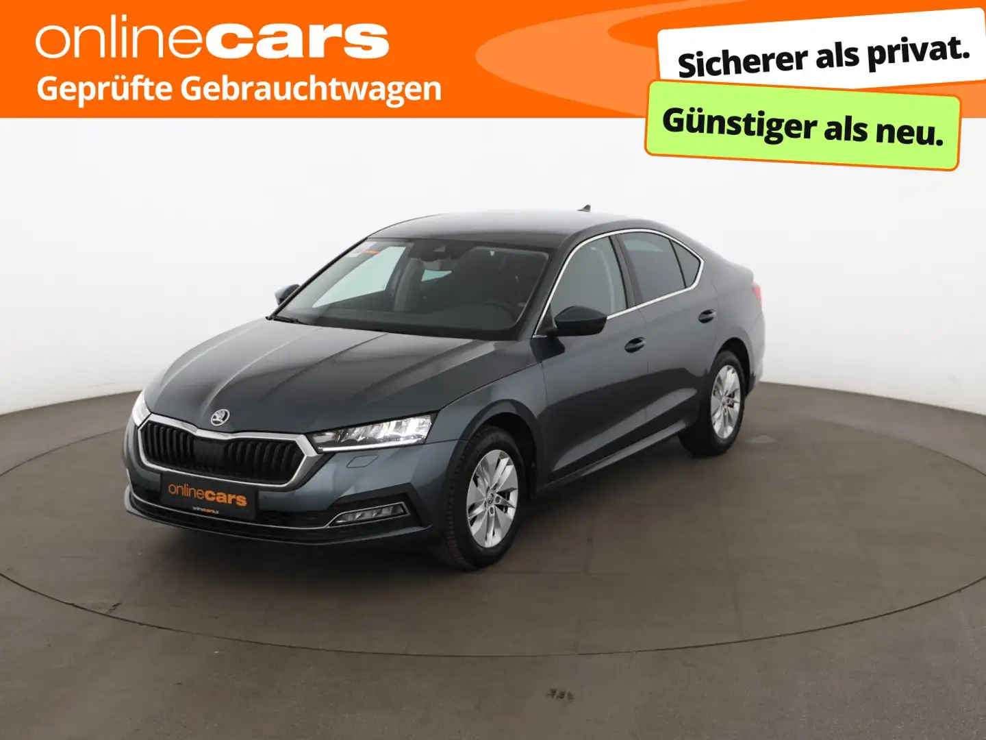 Skoda Octavia 1.0 TSI Ambition LED AHK RADAR NAVI R-CAM Grau - 1
