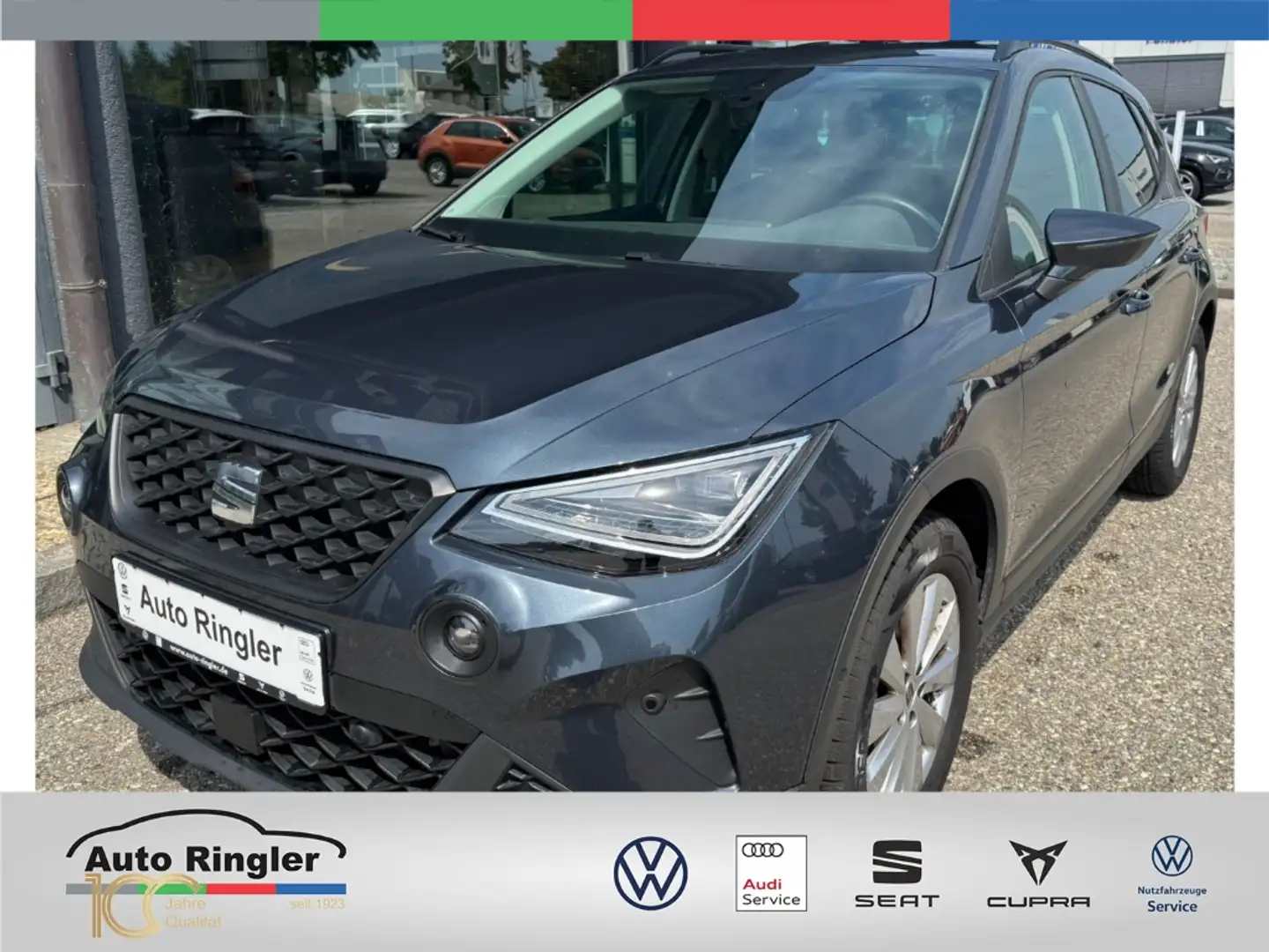 SEAT Arona 1.0 TSI Style+LED+NAVI+PDC+VISION+ACC Grau - 1