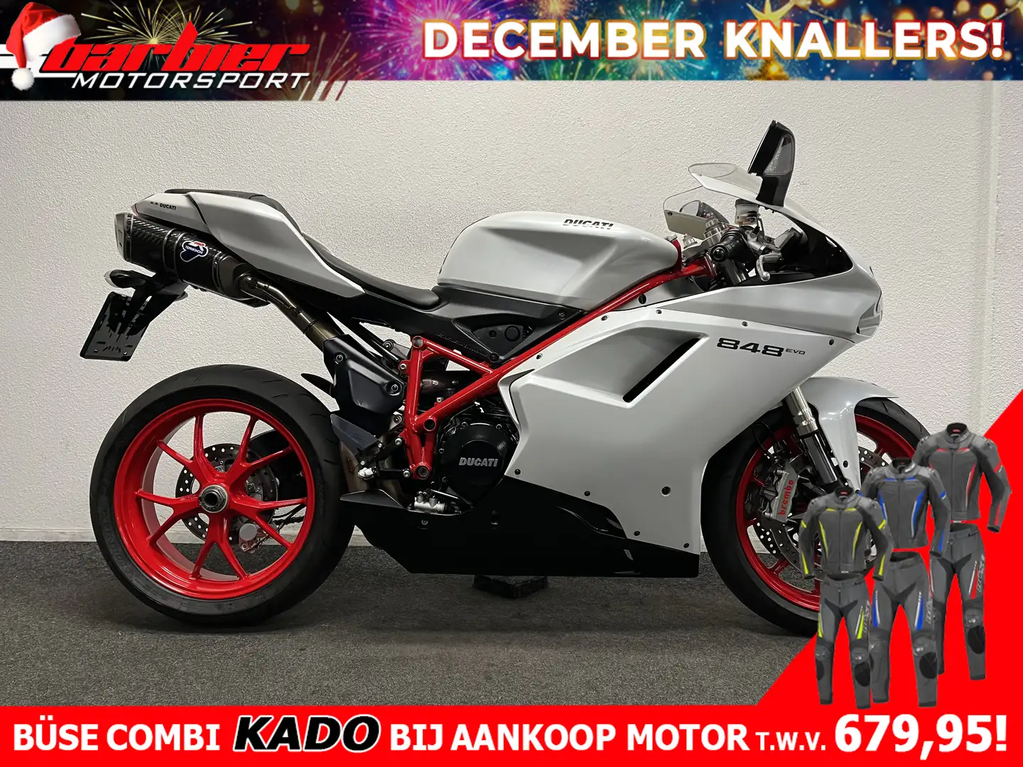 Ducati 848 EVO Wit - 1