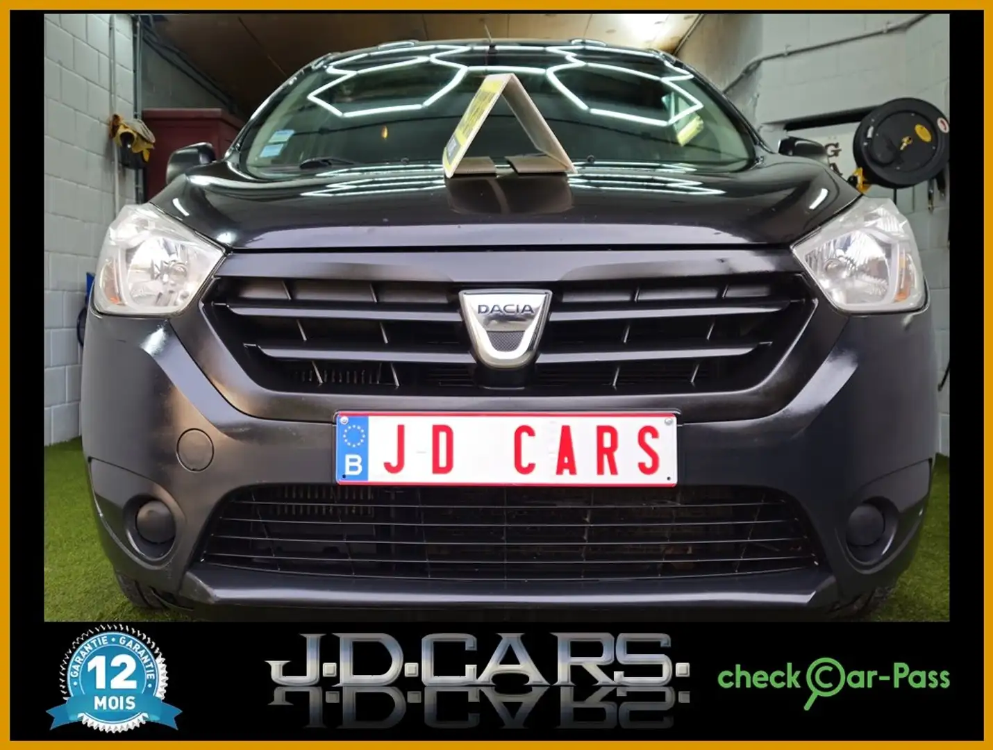 Dacia Dokker 1.5DCI‼️UTILITAIRE GARANTIE 1 AN CTOK‼️ Zwart - 2