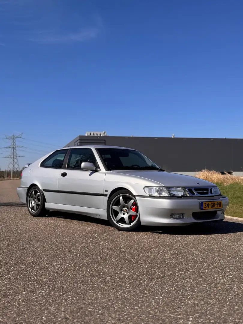 Saab 9-3 2.3T SE 350pk+ Gris - 1