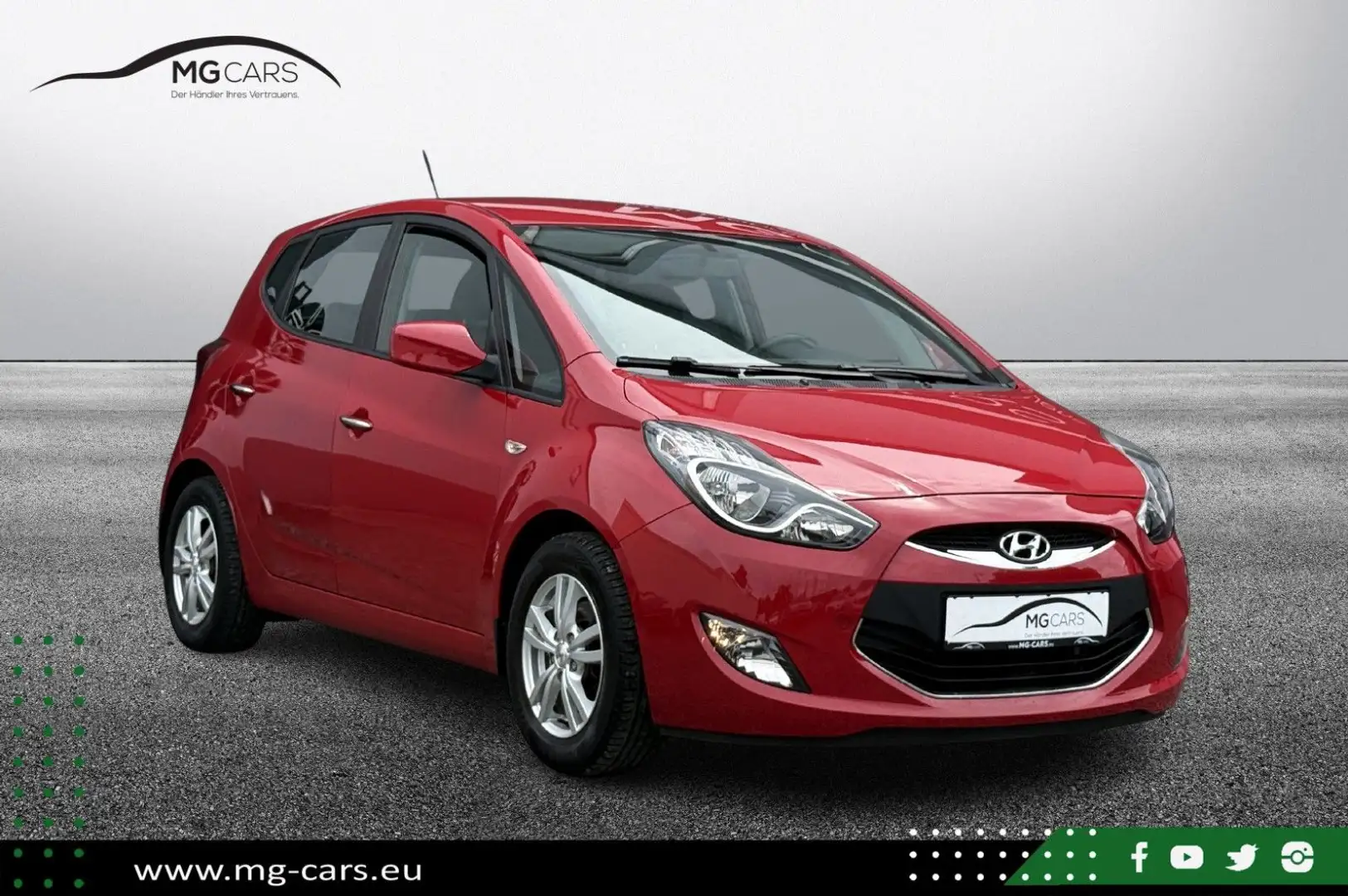 Hyundai iX20 Classic~Klima~Sitzheizung~AHK~1.Hand~Top! Rot - 1