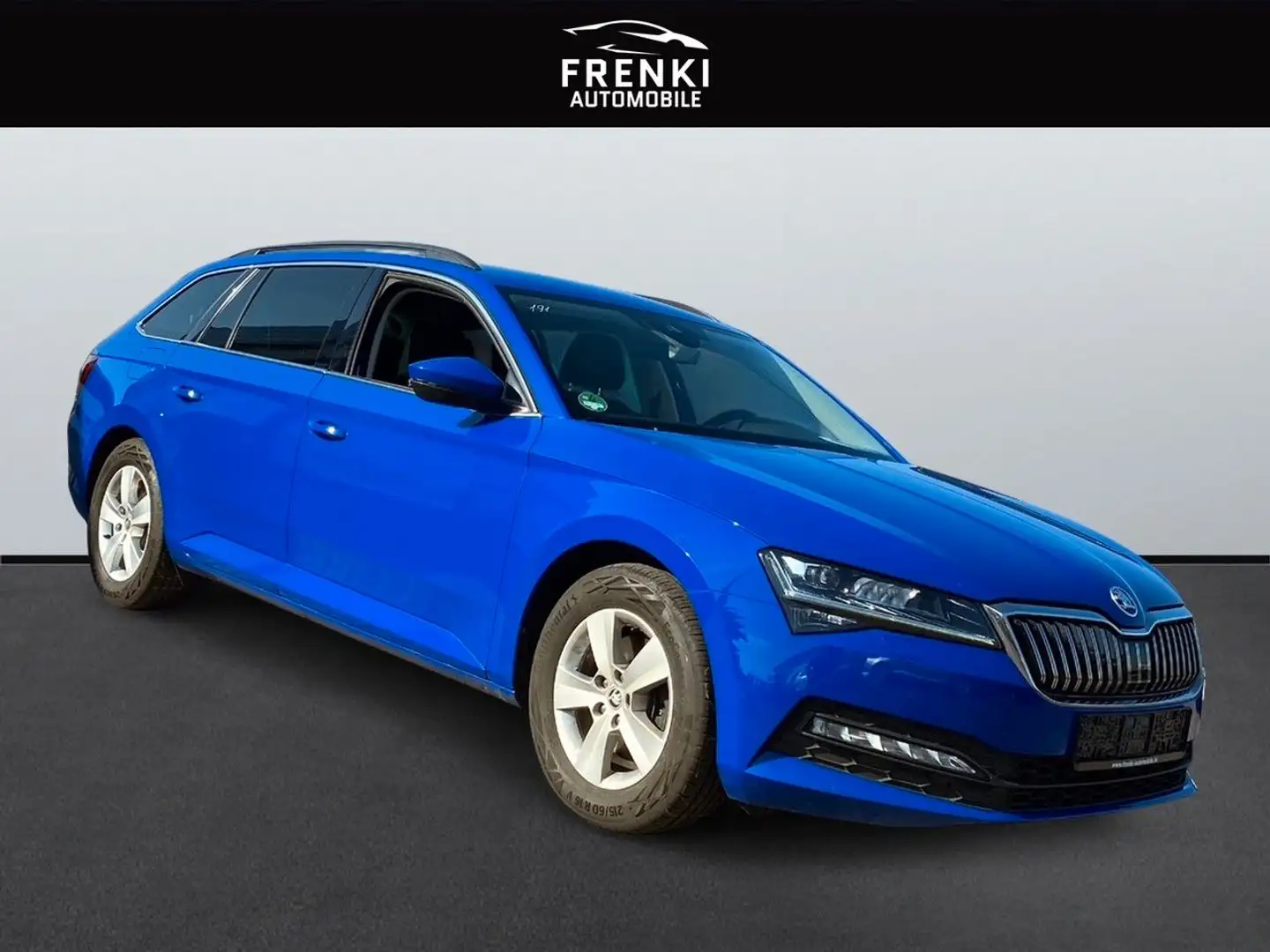 Skoda Superb Combi Ambition*NAVI*LED*AHK* Azul - 2