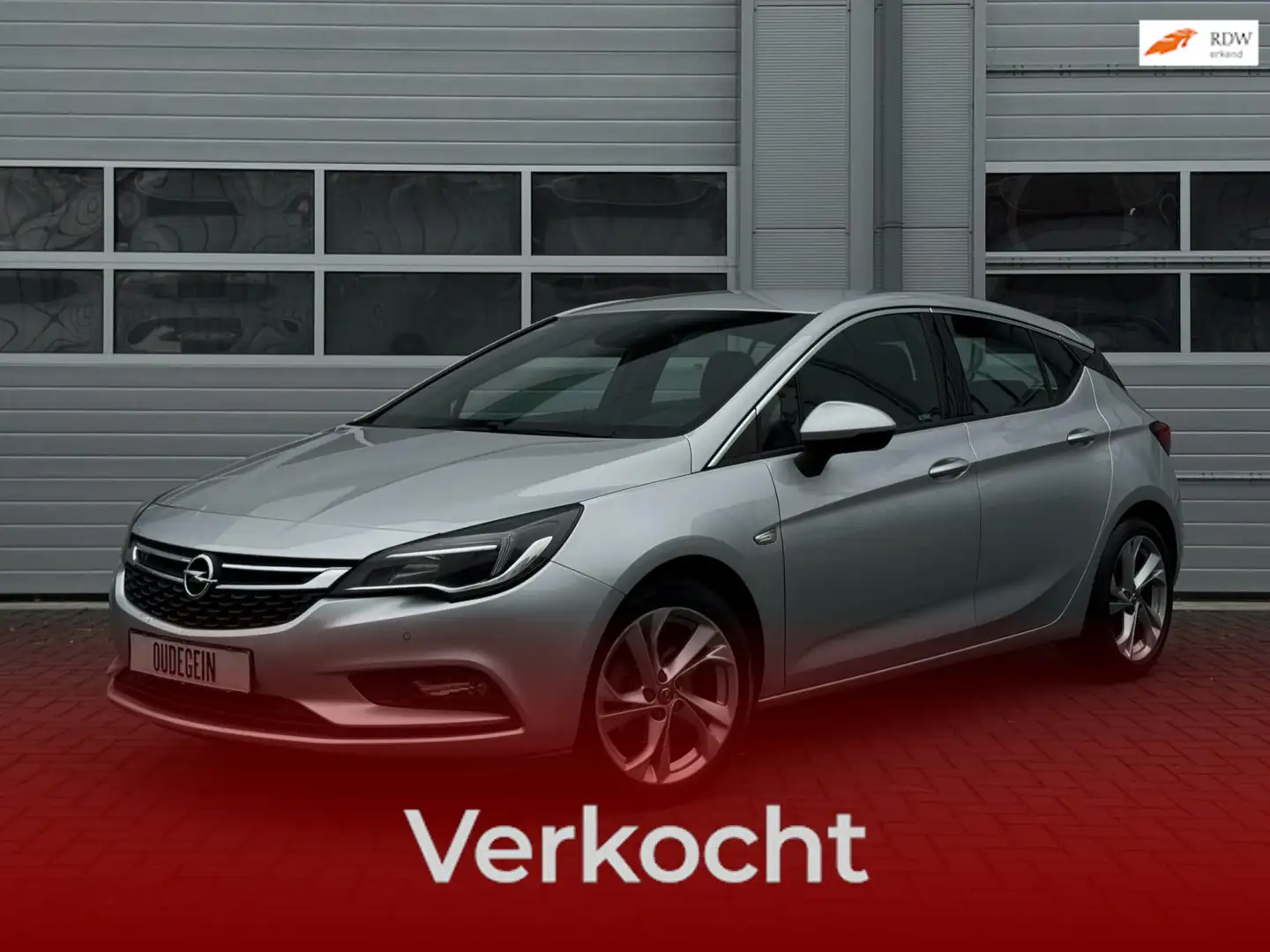 Opel Astra 1.4 Turbo S/S / Sport / Carplay / Navi / Lane Assi Grijs - 1
