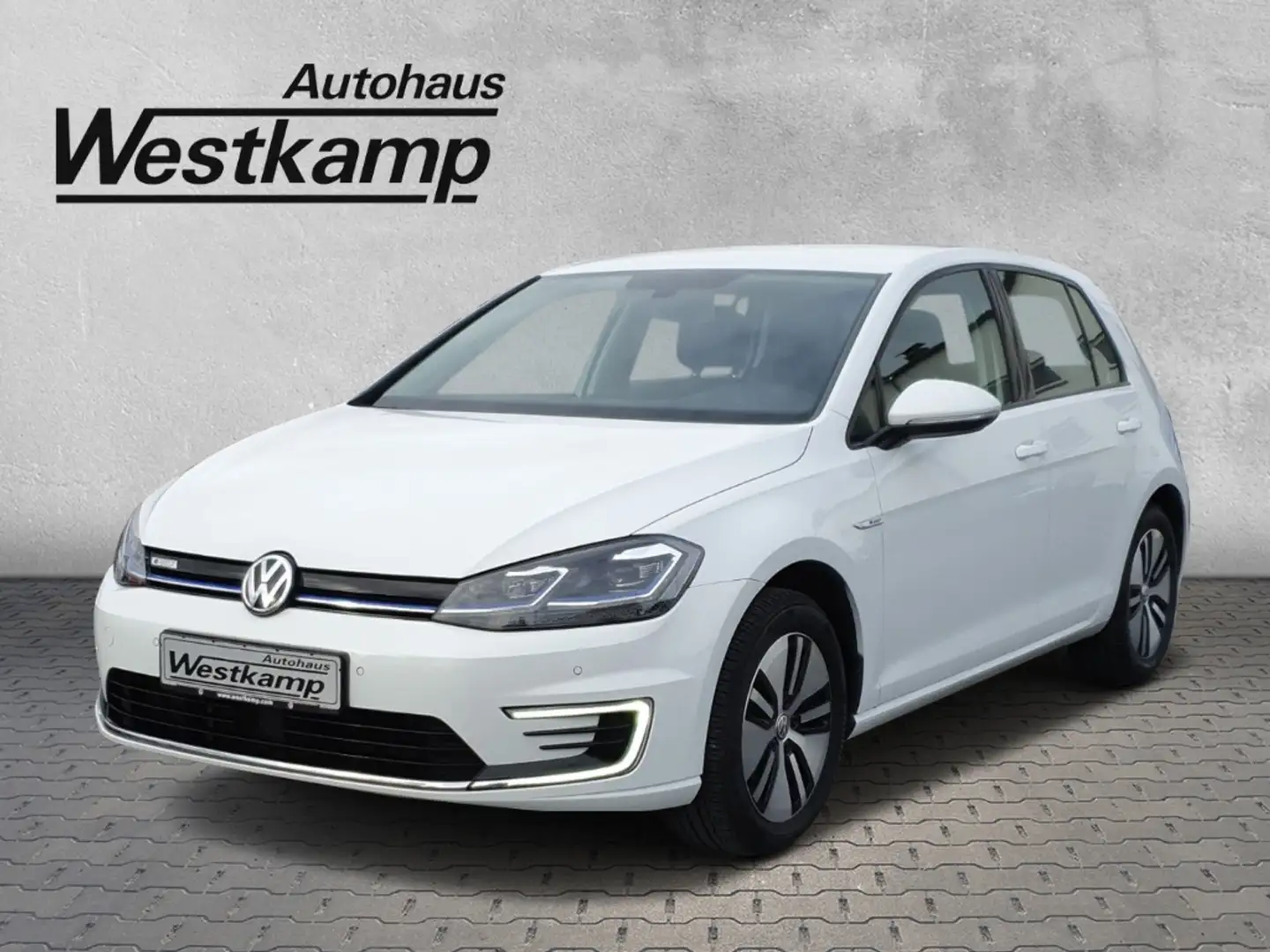 Volkswagen Golf VII e Led Navi-Pro Klimaaut. App-Connect Blanc - 1