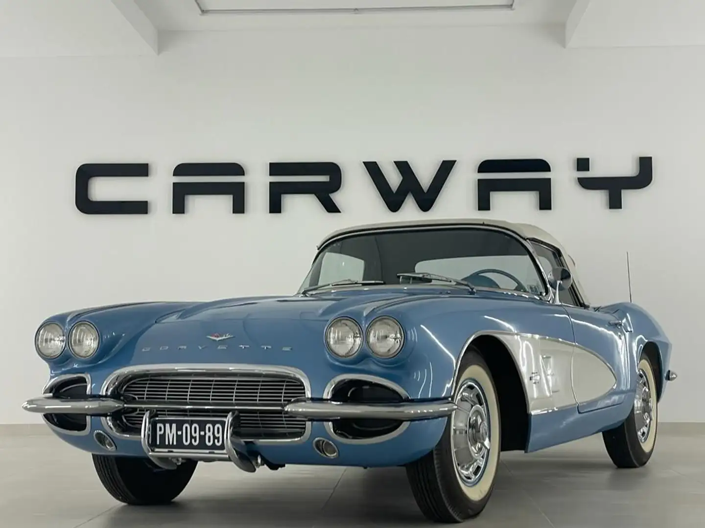 Chevrolet Corvette C1 Convertible 1961 body off restored Azul - 1