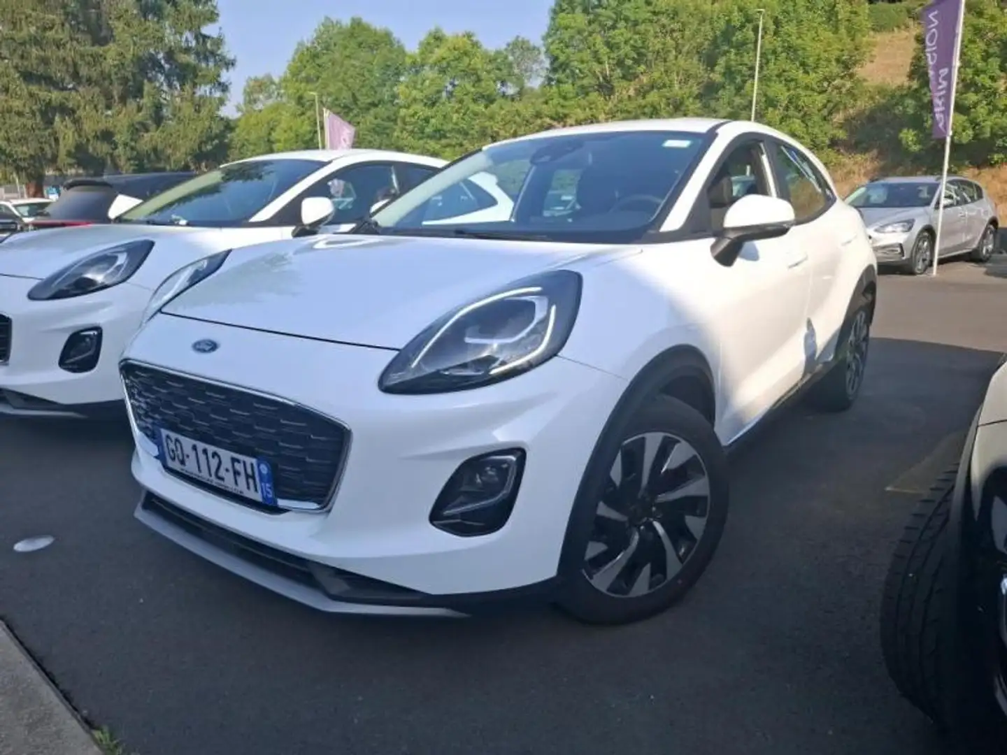 Ford Flex 1.0 Flexifuel 125ch S\u0026S mHEV Titanium Biały - 1