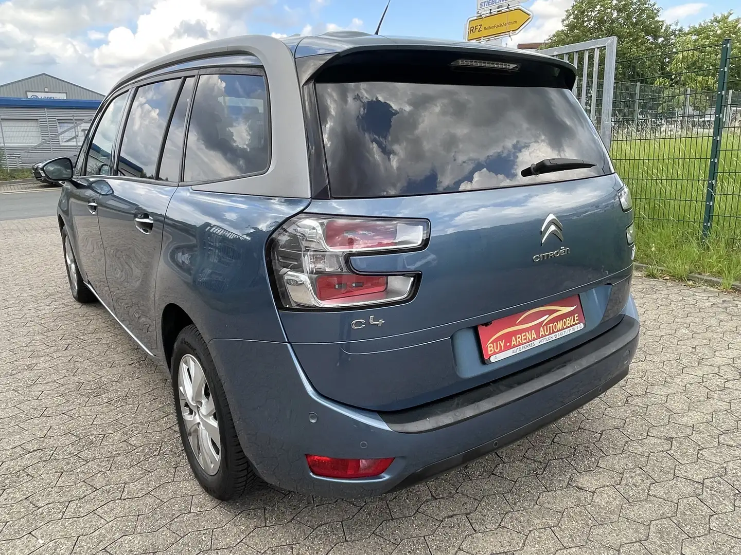 Citroen Grand C4 SpaceTourer 1.6 e-HDi FAP Intensive Voll 7-Sitzer S-Heft Top Синий - 2
