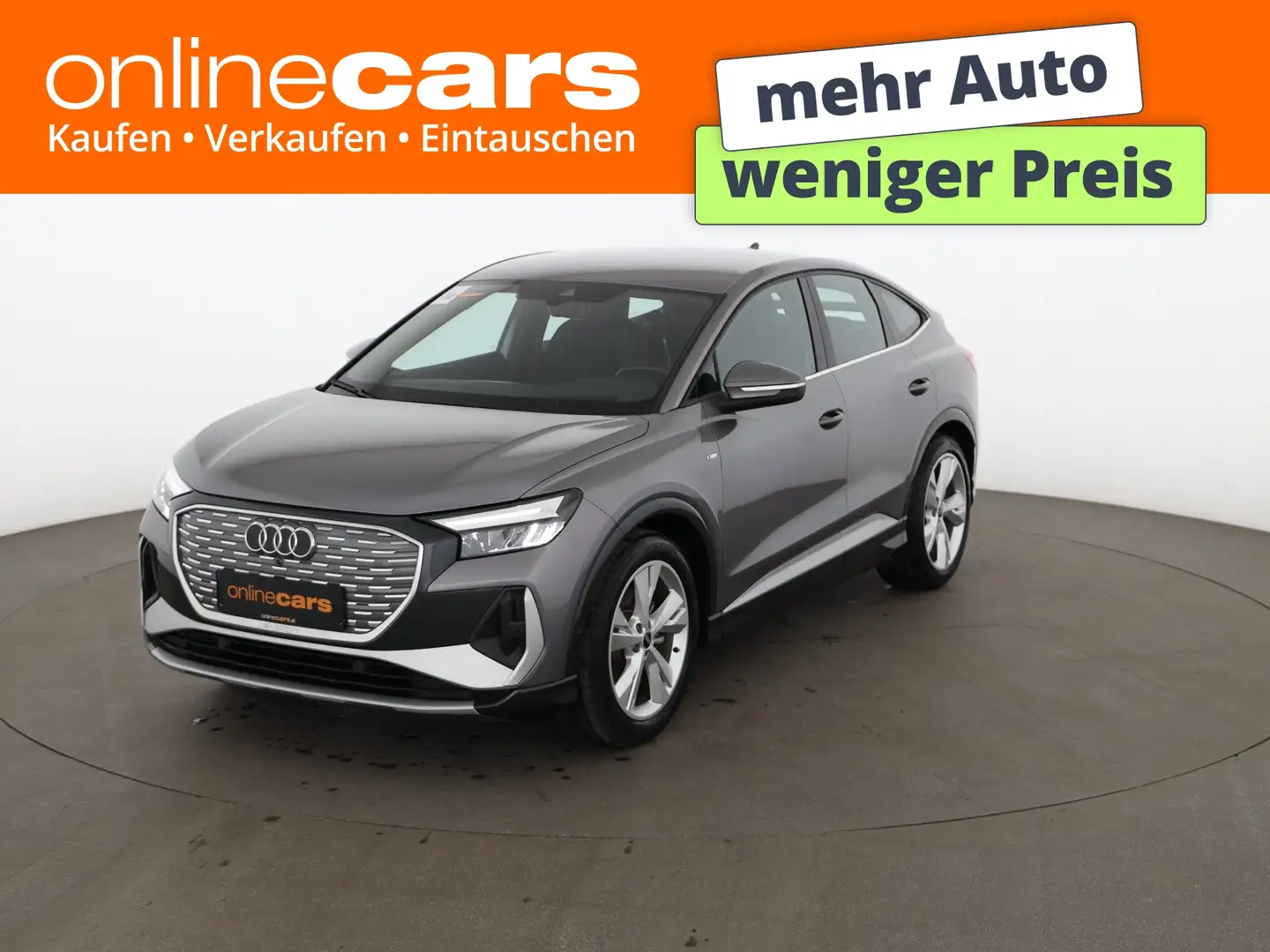 Audi Q4 e-tron SB 35 S-Line 55kWh Aut LED HEAD-UP NAVI Grau - 1