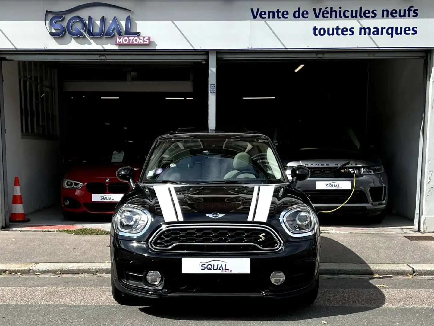 MINI Cooper Countryman II (F60) Cooper SE 136ch %2B 88ch Red Hot Chili ALL4 BVA Noir - 2