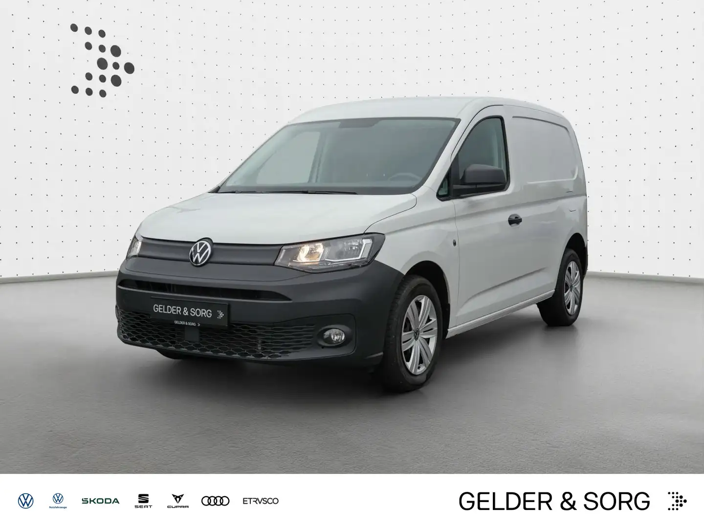 Volkswagen Caddy Caddy Cargo 2.0 TDI 4x4*AHK Flügeltür*Klima*DAB+ Weiß - 1