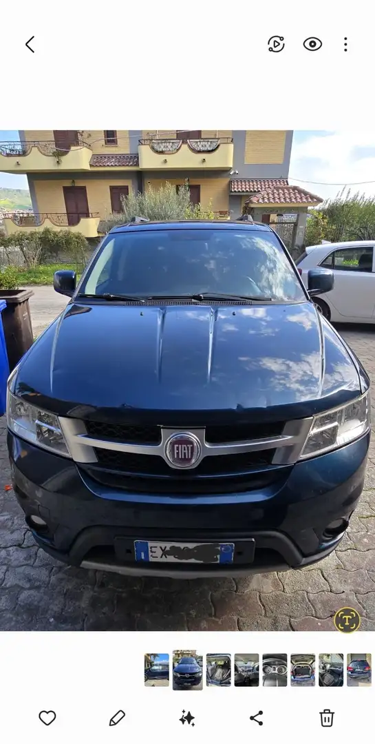 Fiat Freemont Freemont 2.0 mjt 16v Urban 4x4 170cv auto E5+ Modrá - 1