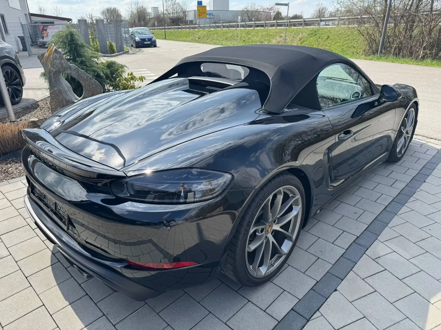 Porsche Boxster 718 Spyder, Vollschale, PDK, Approved, Service N Schwarz - 1