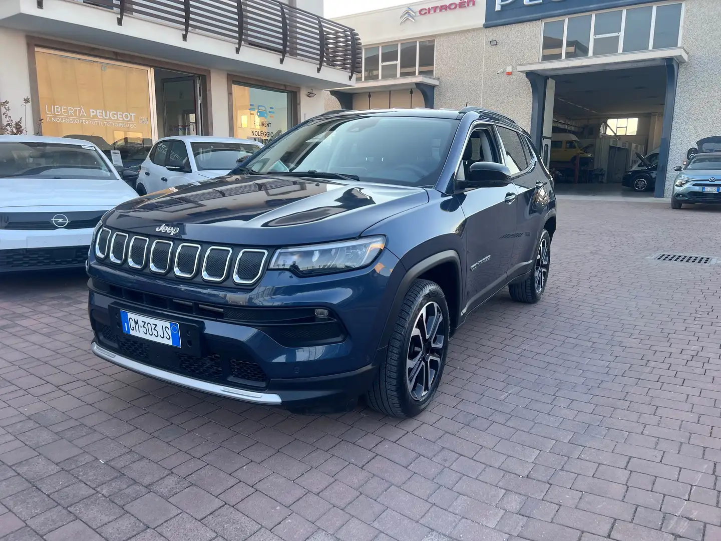 Jeep Compass Compass II 2021 1.6 mjt Longitude 2wd 130cv Bleu - 1
