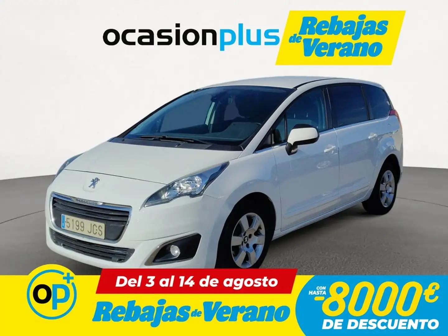 Peugeot 5008 1.6e-HDI Blue Lion Active ETG6 Blanco - 1