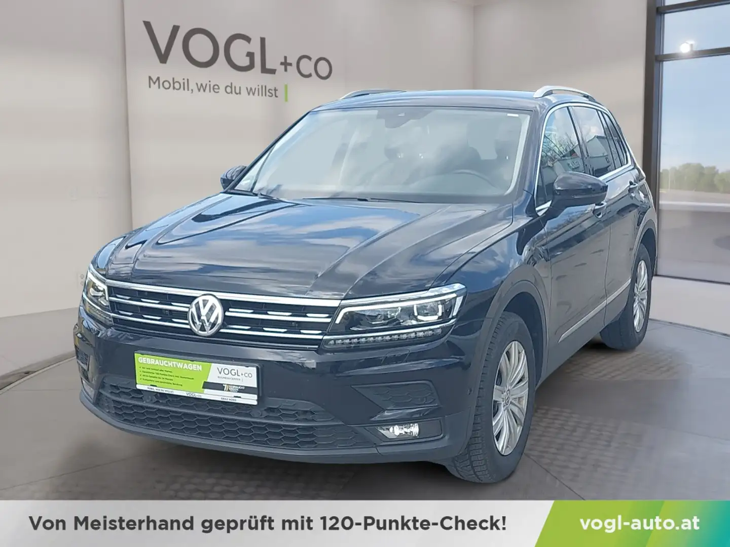 Volkswagen Tiguan Tiguan 2,0 TDI SCR 4Motion Comfortline DSG Schwarz - 1