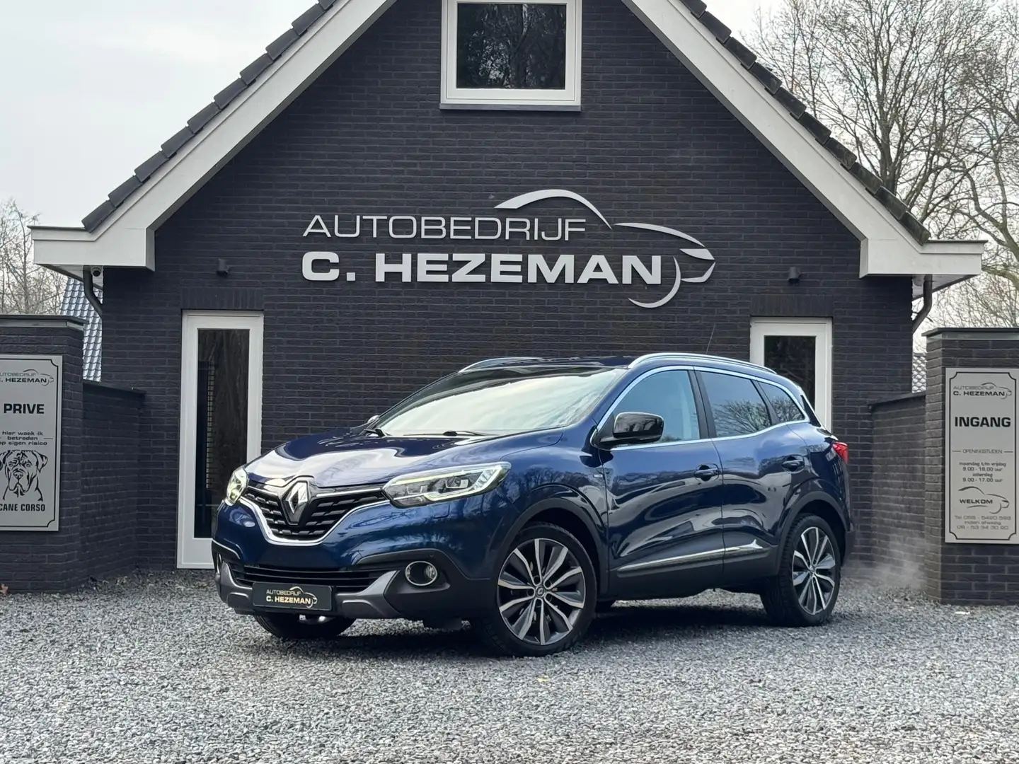 Renault Kadjar 1.2 TCe Bose 1e eigenaar DealerOH AUTOMAAT LED CRU Blauw - 2