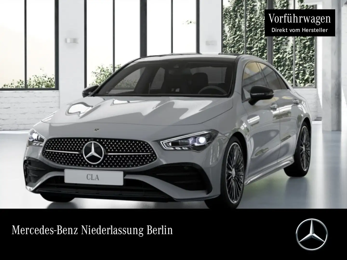 Mercedes-Benz CLA 200 AMG+NIGHT+PANO+360°+MULTIBEAM+BURMESTER Gris - 1
