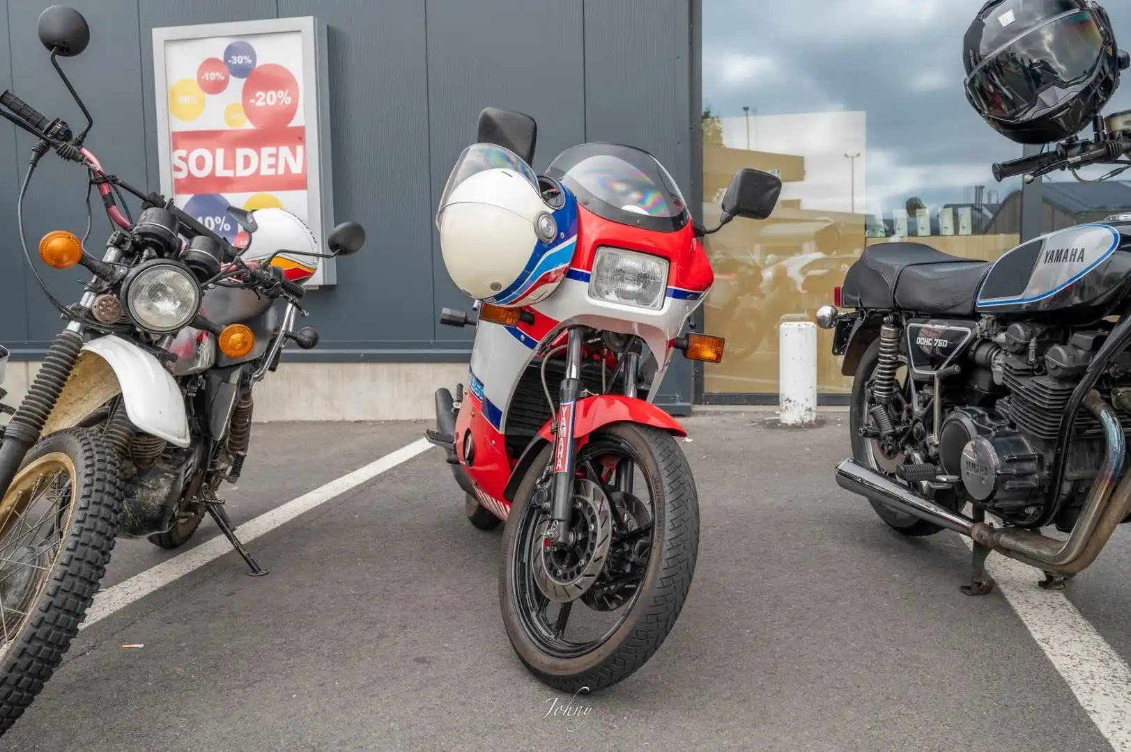 Yamaha RD 350 ypvs Blanc - 2