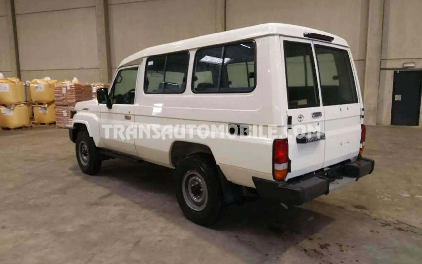 Toyota Land Cruiser Metal top HZJ 78 - EXPORT OUT EU TROPICAL VERSION Blanc - 2