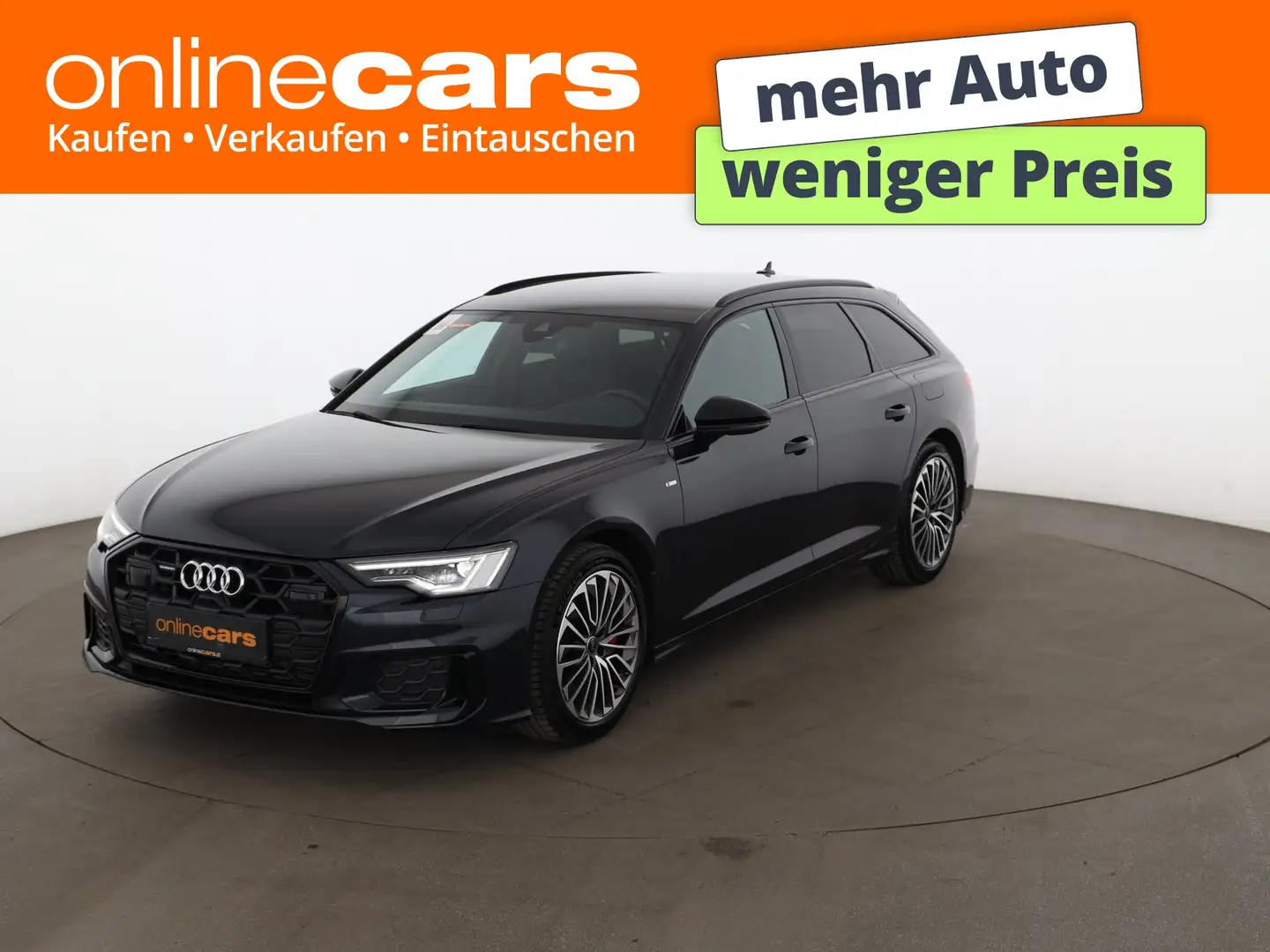 Audi A6 Avant 55 TFSI e quattro S-Line Aut MATRIX B&O Blau - 1