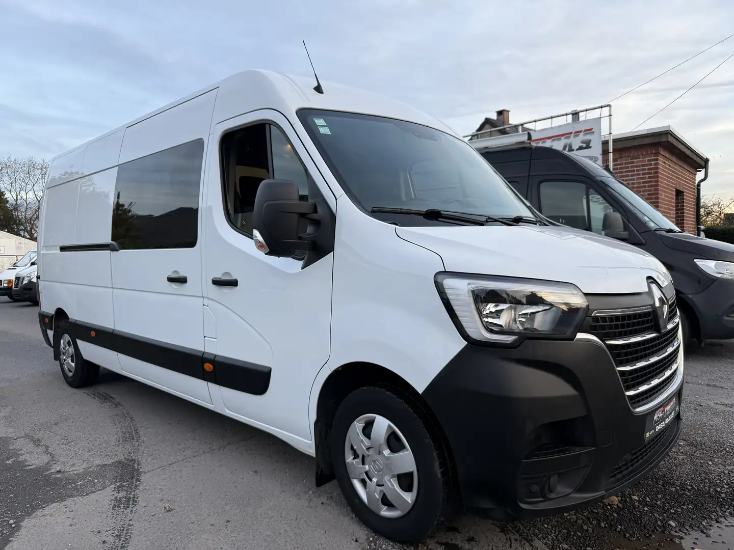 Renault Master Maxi 6 places shoow rom ! 180 cv Wit - 1