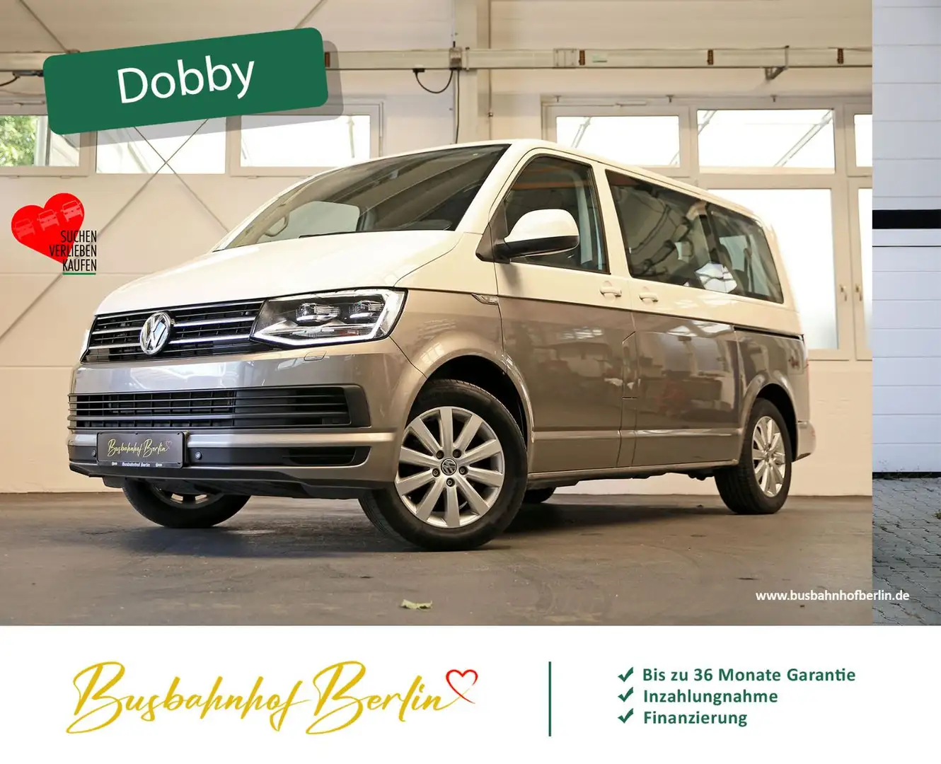 Volkswagen T6 Caravelle Comfortline DSG LED 2Schiebetüren Blanco - 1