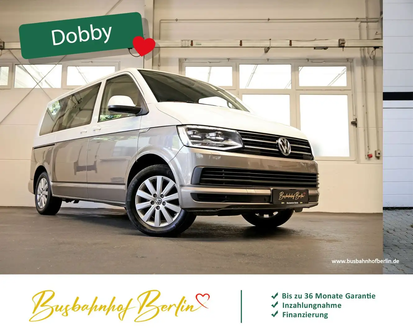 Volkswagen T6 Caravelle Comfortline DSG LED 2Schiebetüren Blanco - 2