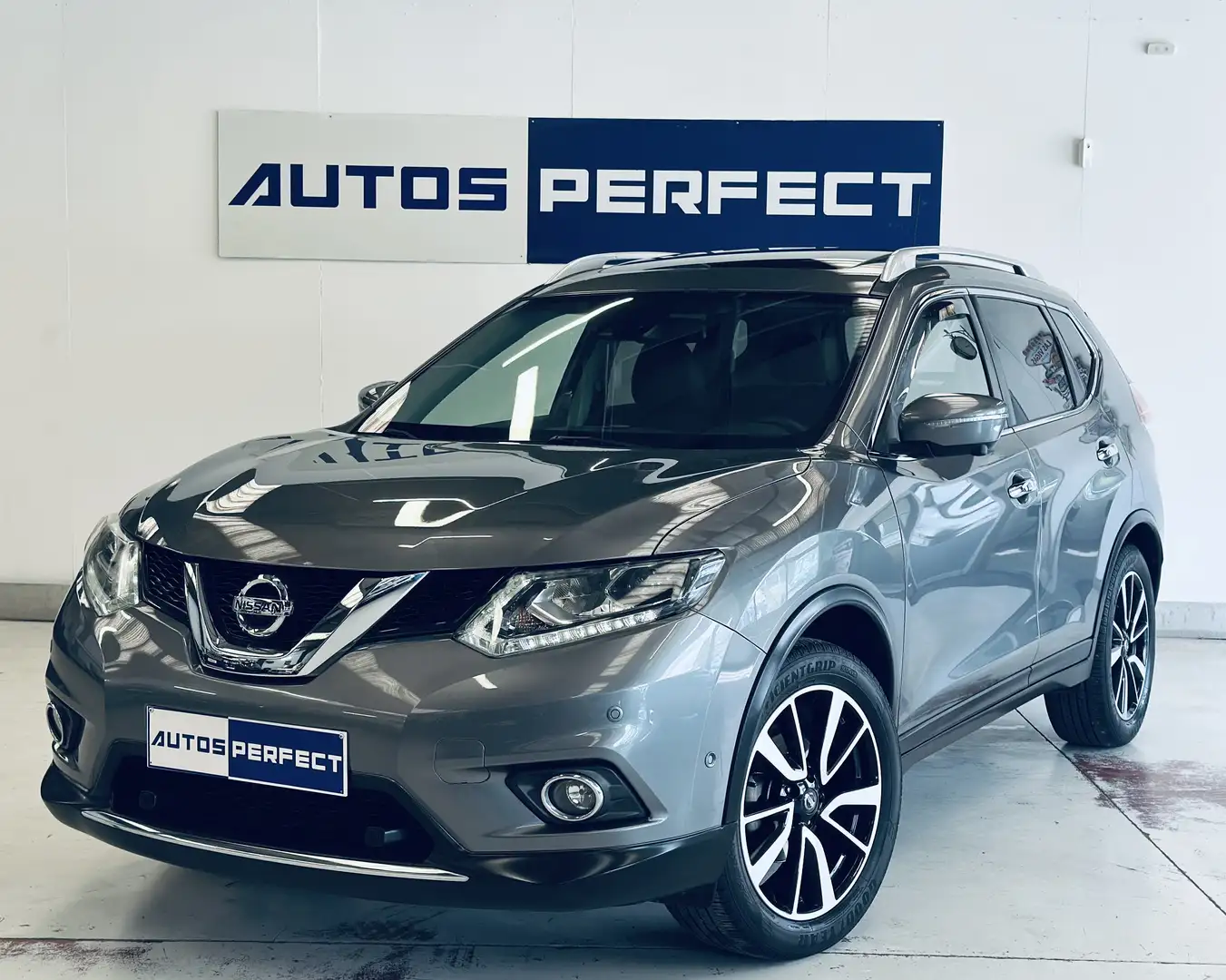 Nissan X-Trail 1.6 DIG-T 2WD ATTACHE-REM CAMERA 360 CUIR Gris - 1